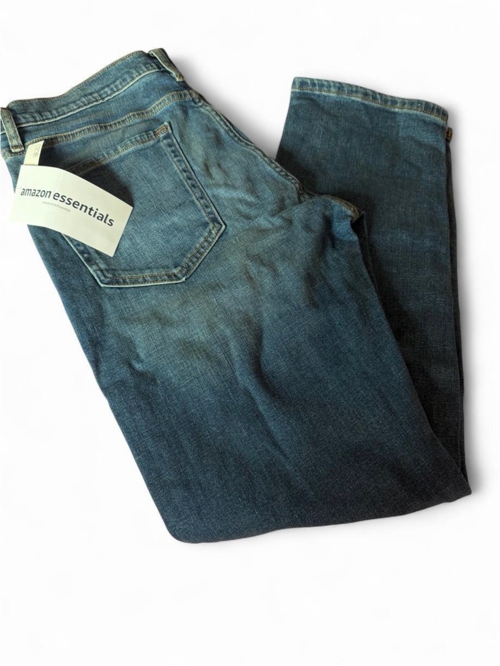 🦋Amazon Essentials Men's Indigo Straight-Leg Jeans